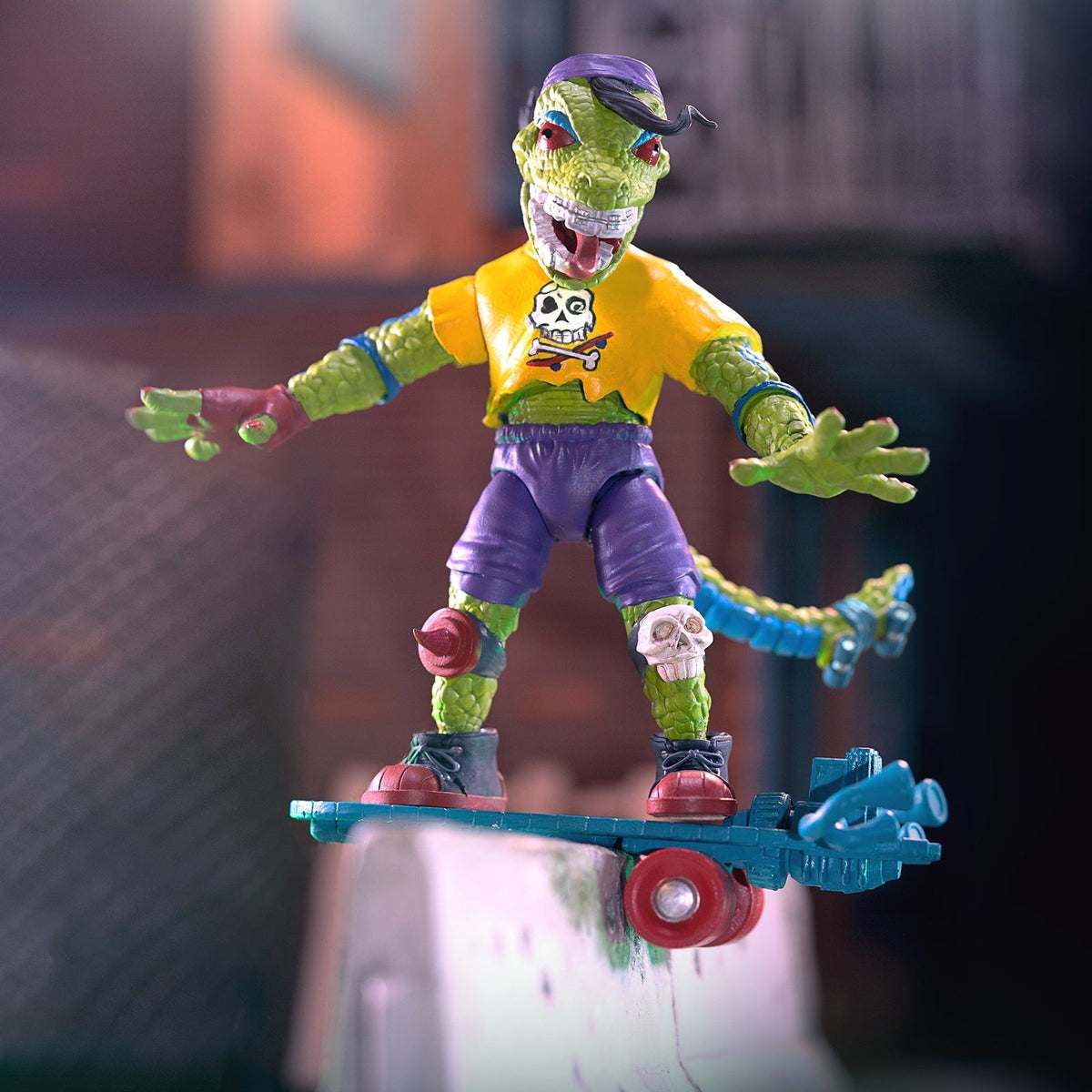 Super7 X Teenage Mutant Ninja Turtles Ultimates Mondo Gecko Wave 4 Action Figure