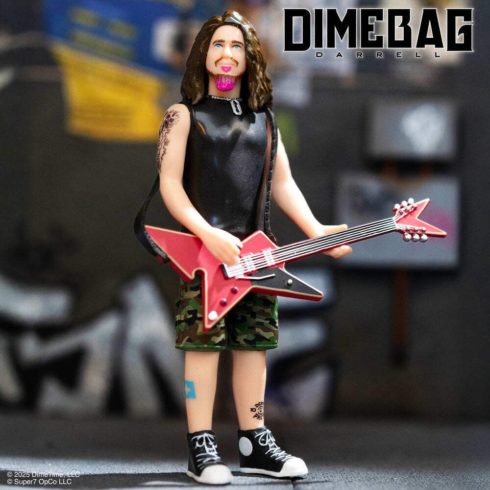 Super7 X Dimebag Darrell (Culprit) Reaction Figure