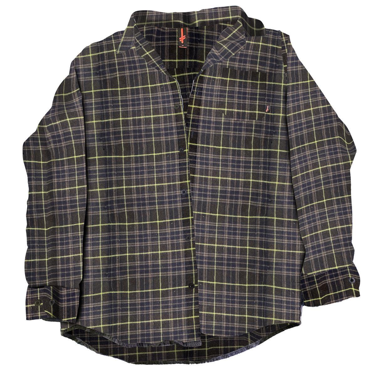 Deathwish "Dro'S" Long Sleeve Flannel Shirt