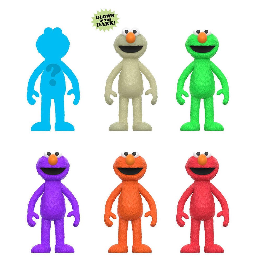 Super7 X Sesame Street - Elmo - Wave 04 - Blind Box Flat