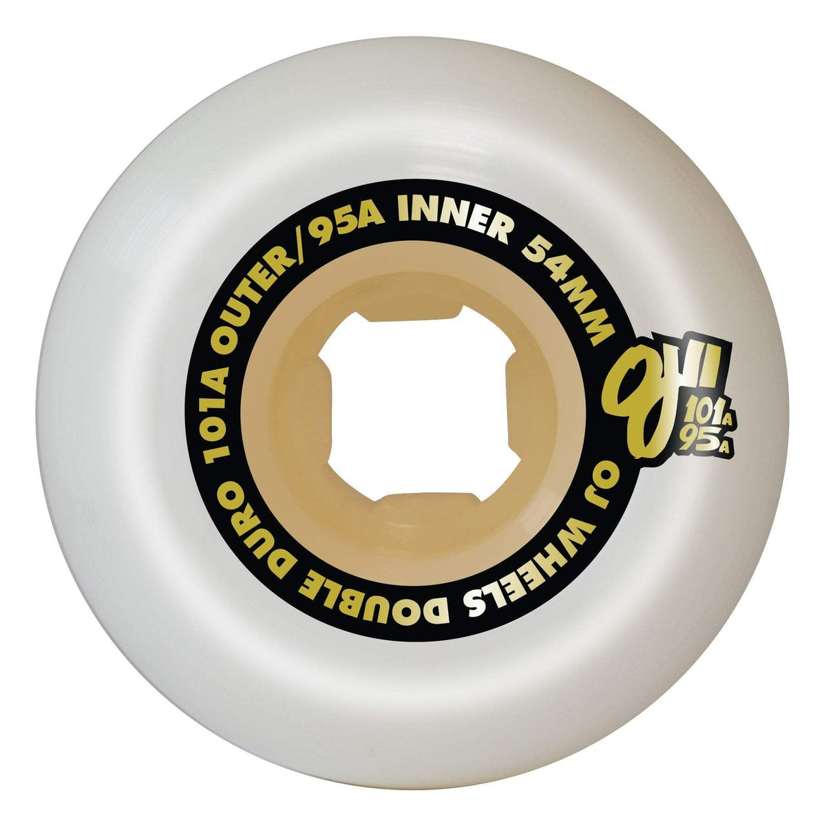 OJ Double Duro Mini Combo 54mm 101A/95A Skateboard Wheels