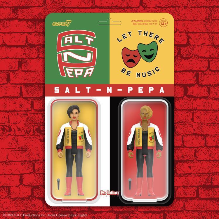 Super7 X Salt-N-Peppa Reaction Figure
