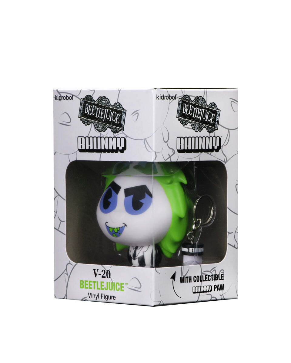 Kidrobot X Beetlejuice Bhunny 4" Vinyl Figure