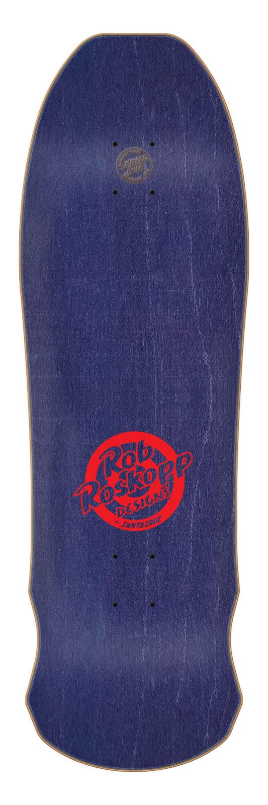 Santa Cruz Rob Roskopp Face Yellow 9.5" Complete Skateboard