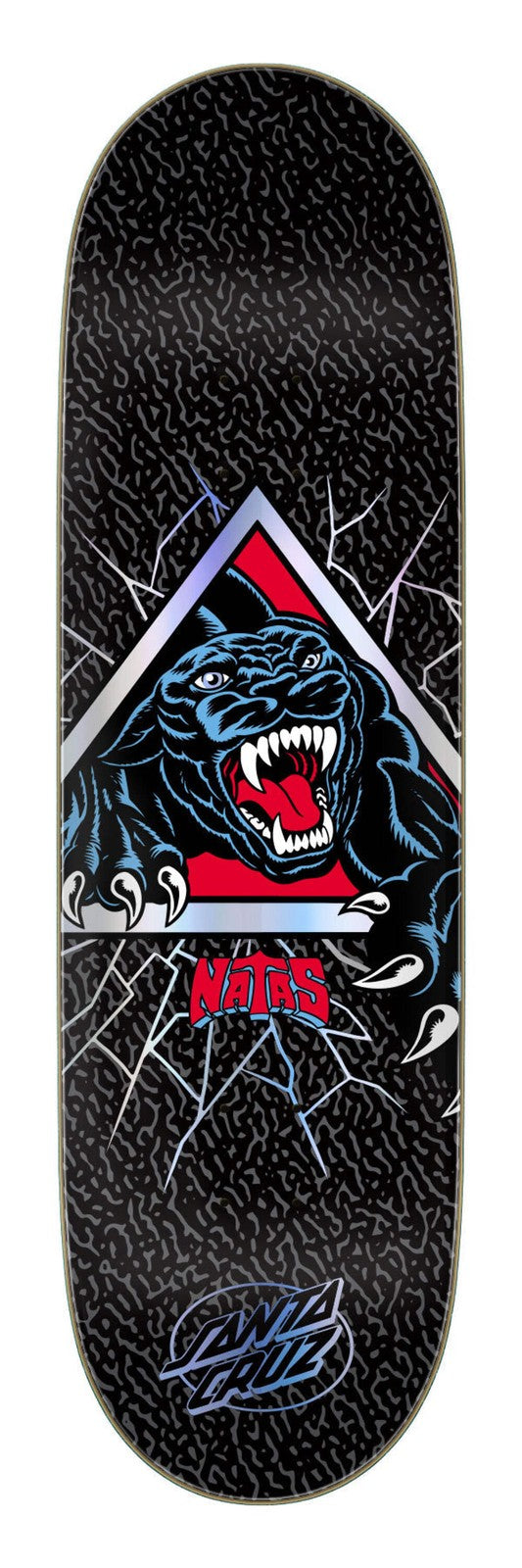 Santa Cruz Natas Kaupas "Shattered Panther" VX 9" Skateboard Deck