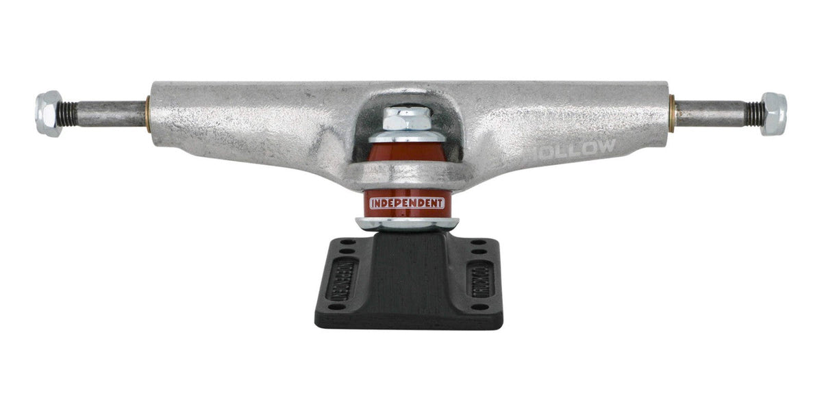 Independent Stage 4 Hollow Silver Ano Black Skateboard Trucks (Set of 2)