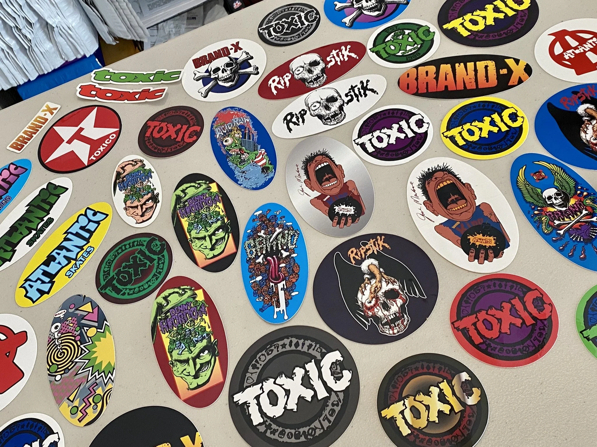 Brand X Skateboards 20X Assorted Sticker Pack
