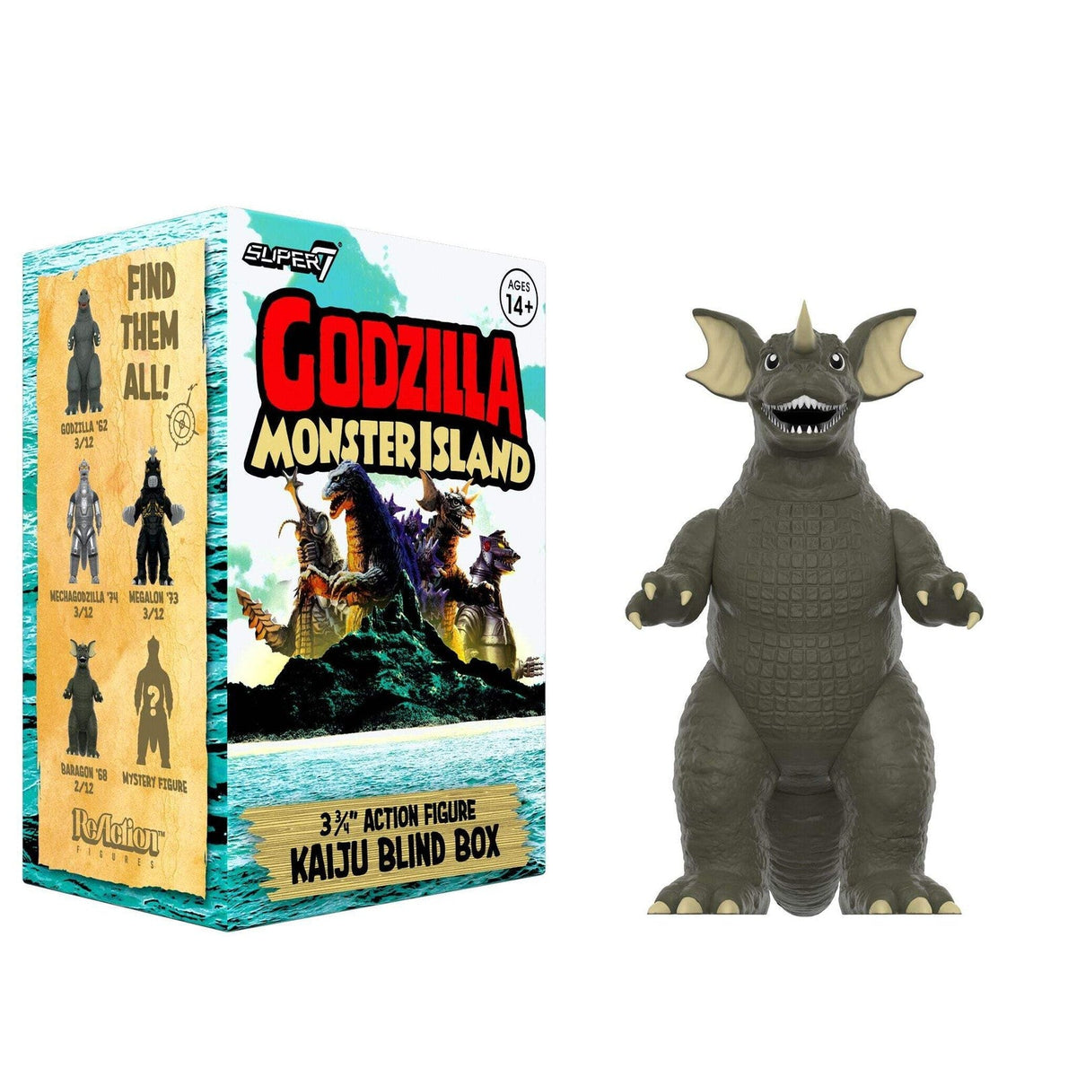 Super7 X Toho Blind Box Wave 07 (Monster Island) - Individual Blind Box