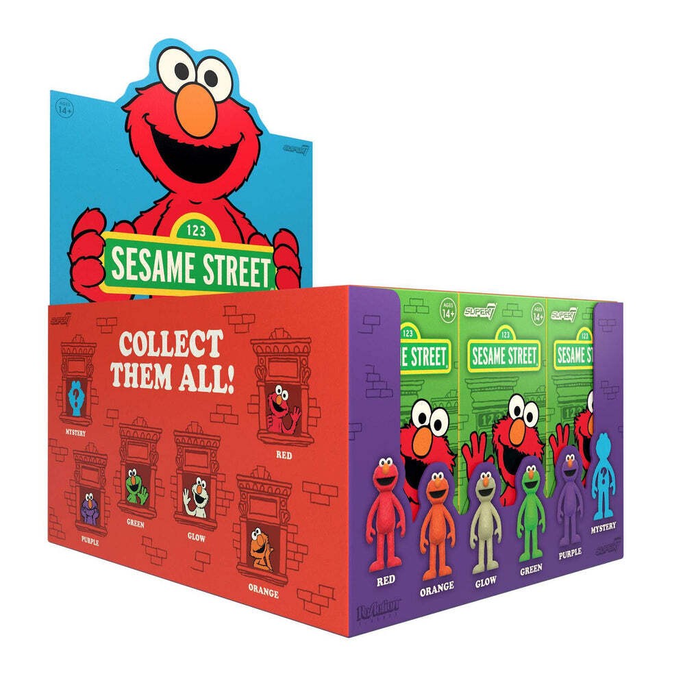 Super7 X Sesame Street - Elmo - Wave 04 - Individual Blind Box Toy