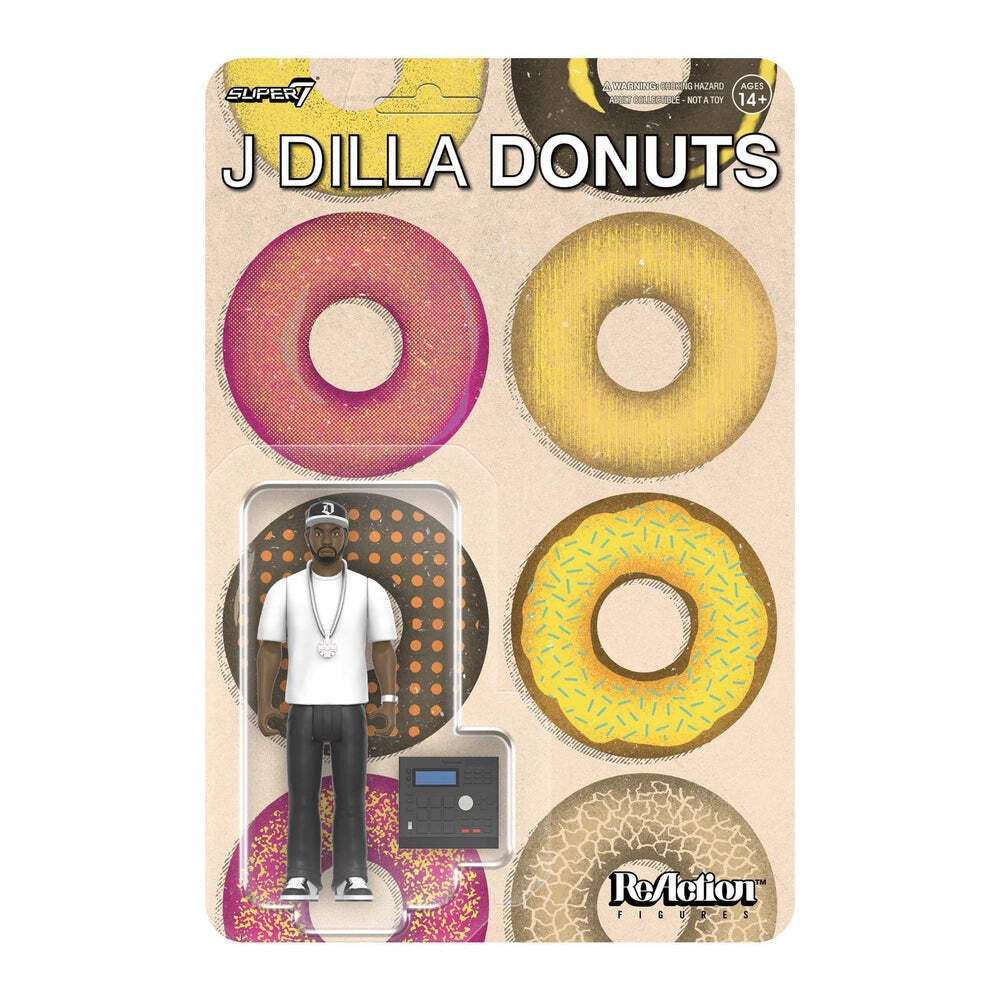 Super7 X J Dilla (Donuts - Album Cover) Wave 02 Reaction Figure