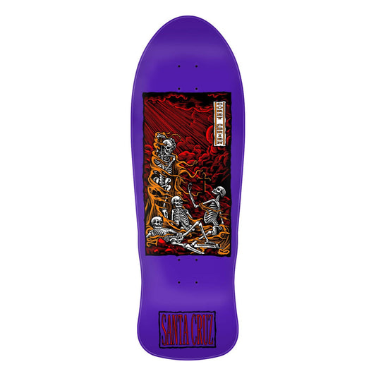Santa Cruz Corey O'Brien "Purgatory" Purple 9.85" Reissue Skateboard Deck