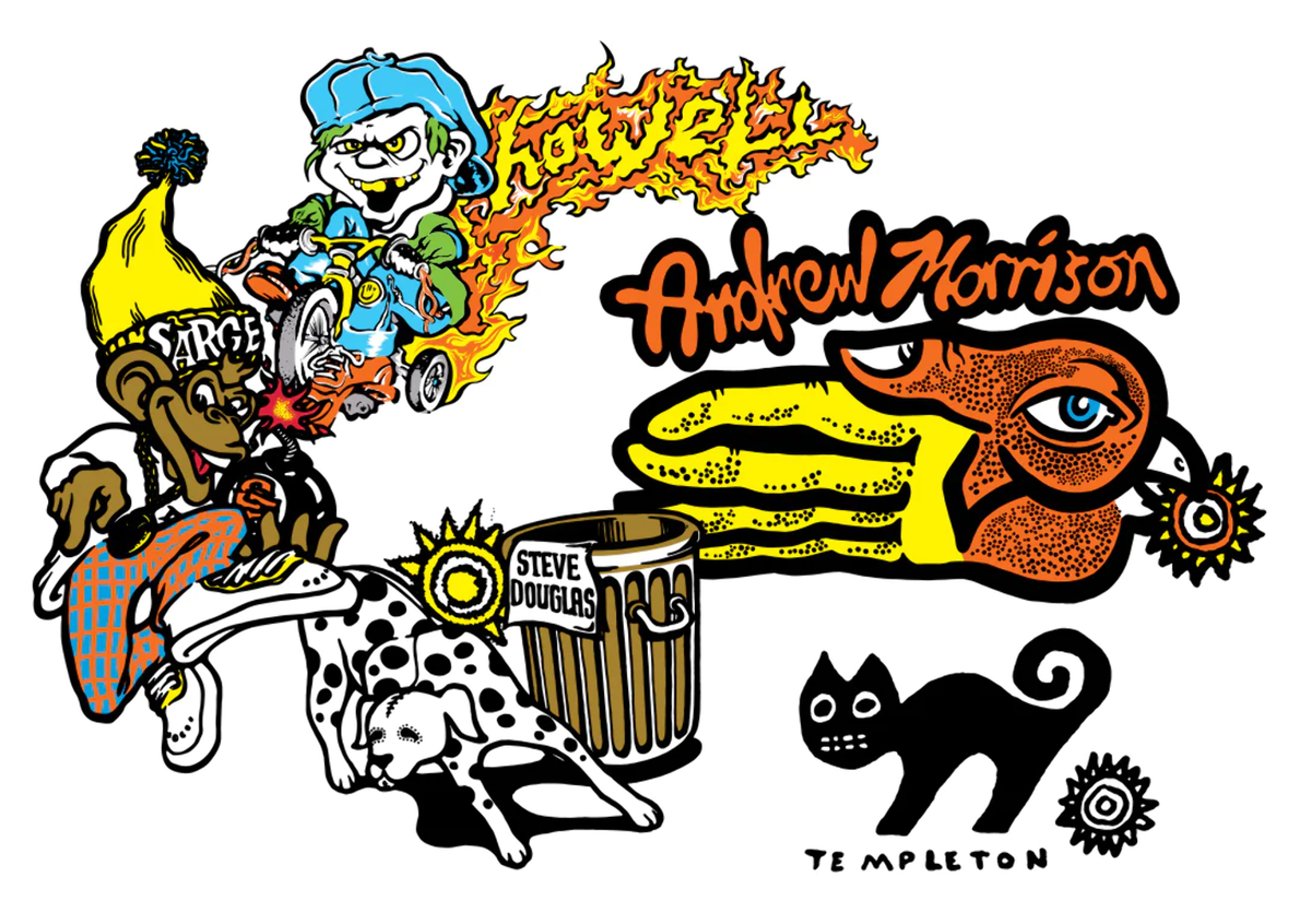New Deal 5Pk Of Stickers Templeton, Sargent, Howell, Douglas, Morrison