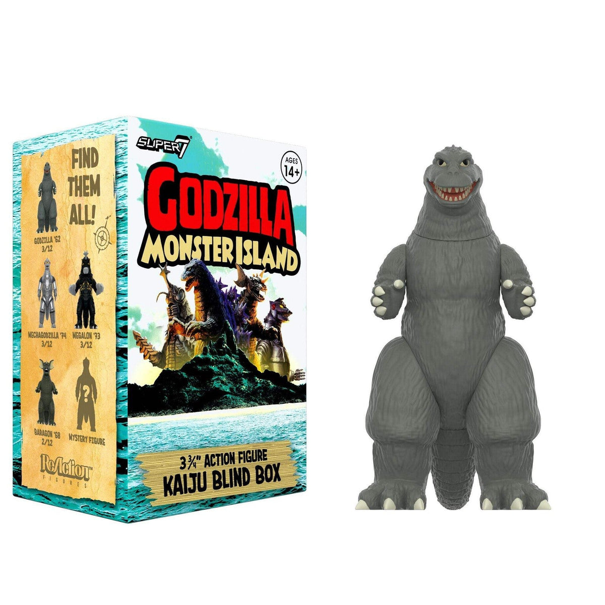 Super7 X Toho Blind Box Wave 07 (Monster Island) - Individual Blind Box