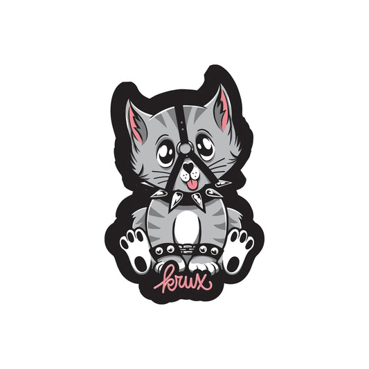 Krux "Bad Kitty" 2" X 3.25" Sticker
