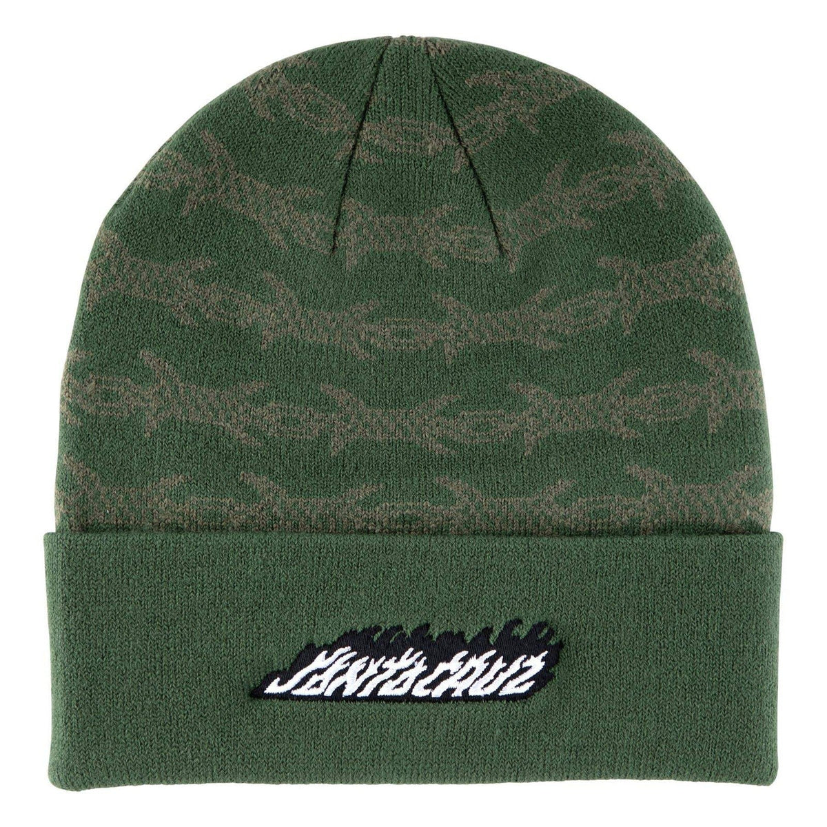 Santa Cruz Wired Flame Dot Long Shoreman Beanie