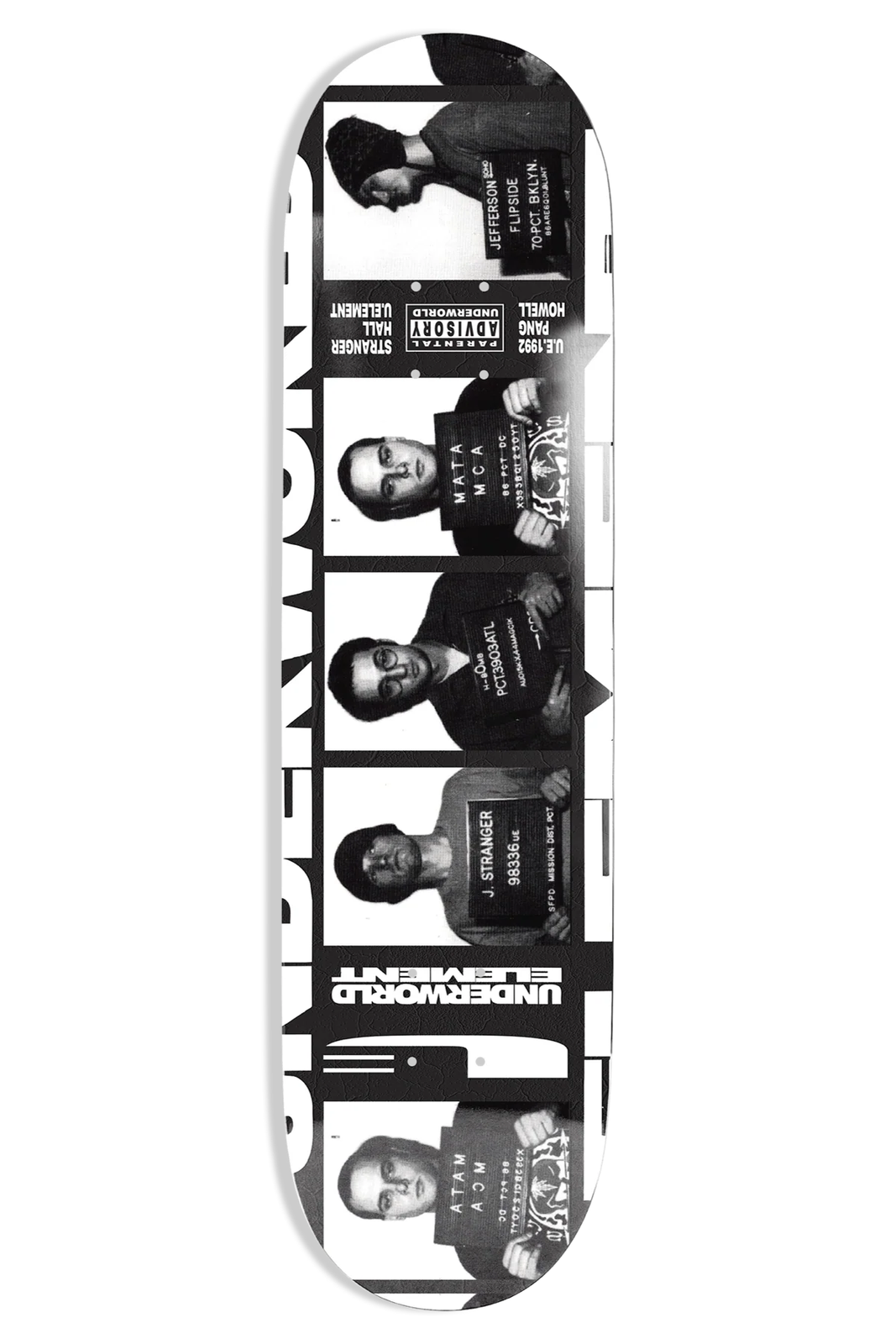 Underworld Element Mugshots Ex7 9" Skateboard Deck