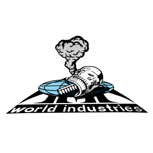 World Industries "Rock'Em" Sticker
