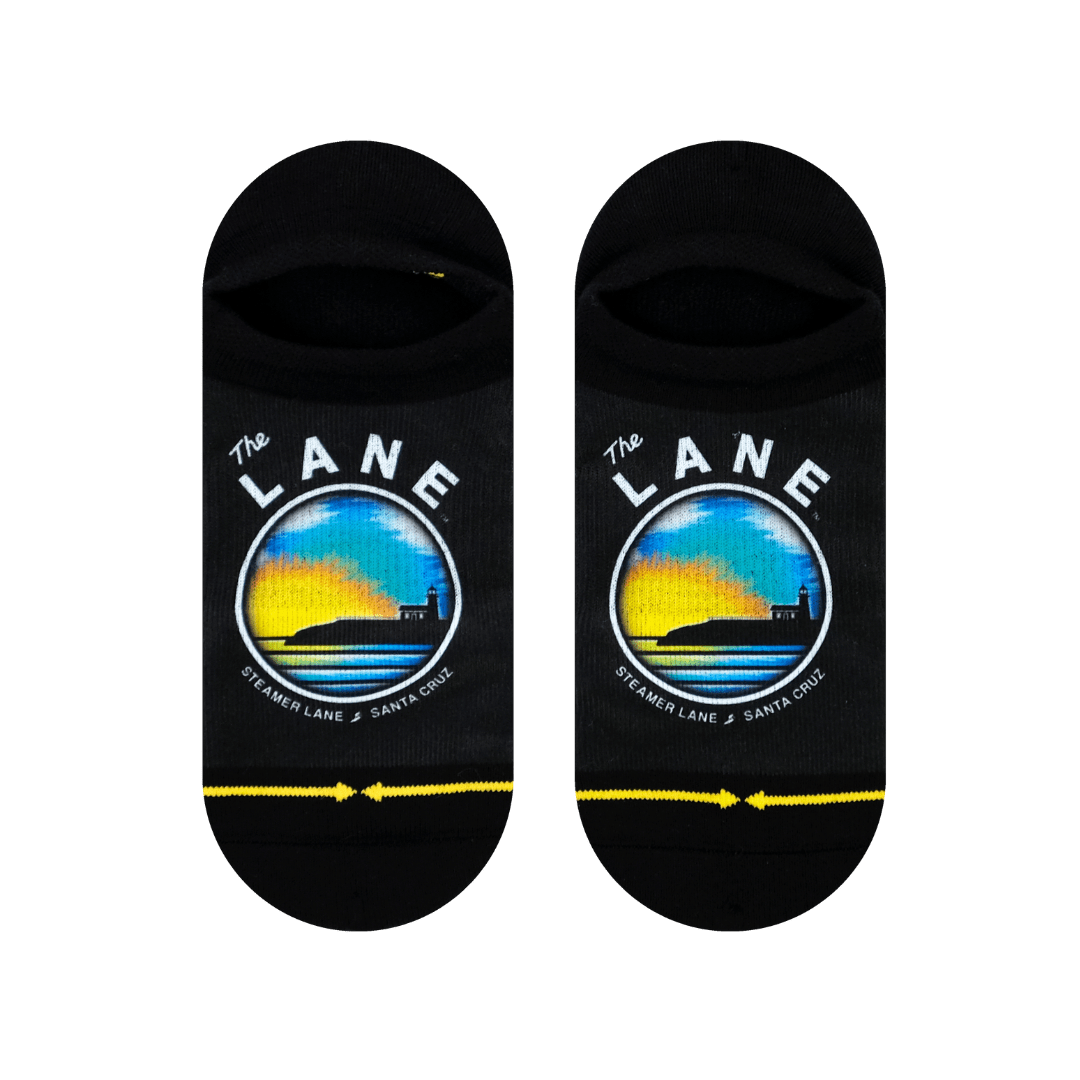 Slidertown The Lane Blue Sky No Show Socks