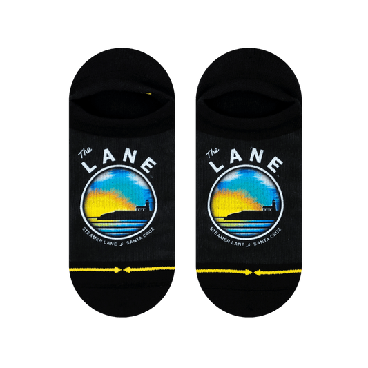 Slidertown The Lane Blue Sky No Show Socks