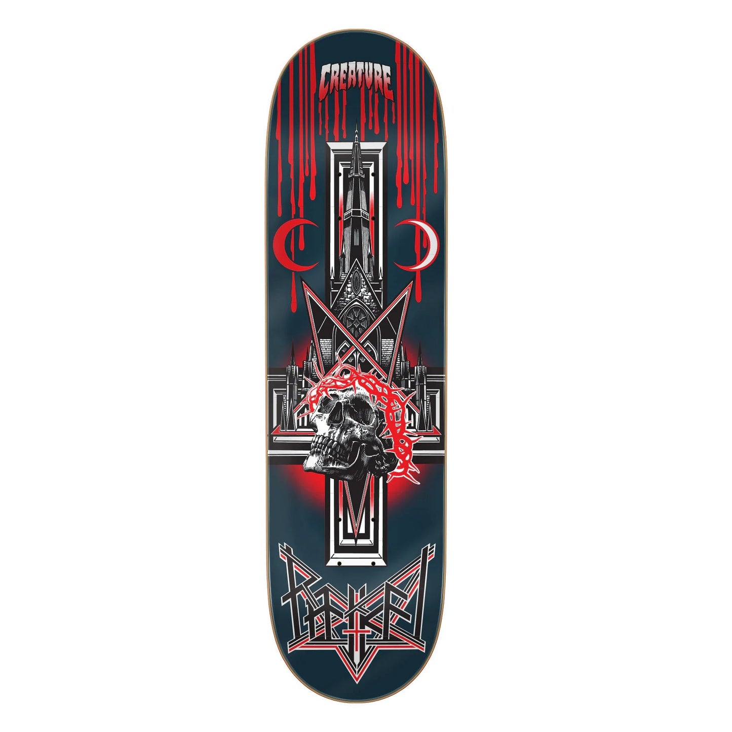 Creature Baekkel Metal XX Skateboard Deck - 8.51″