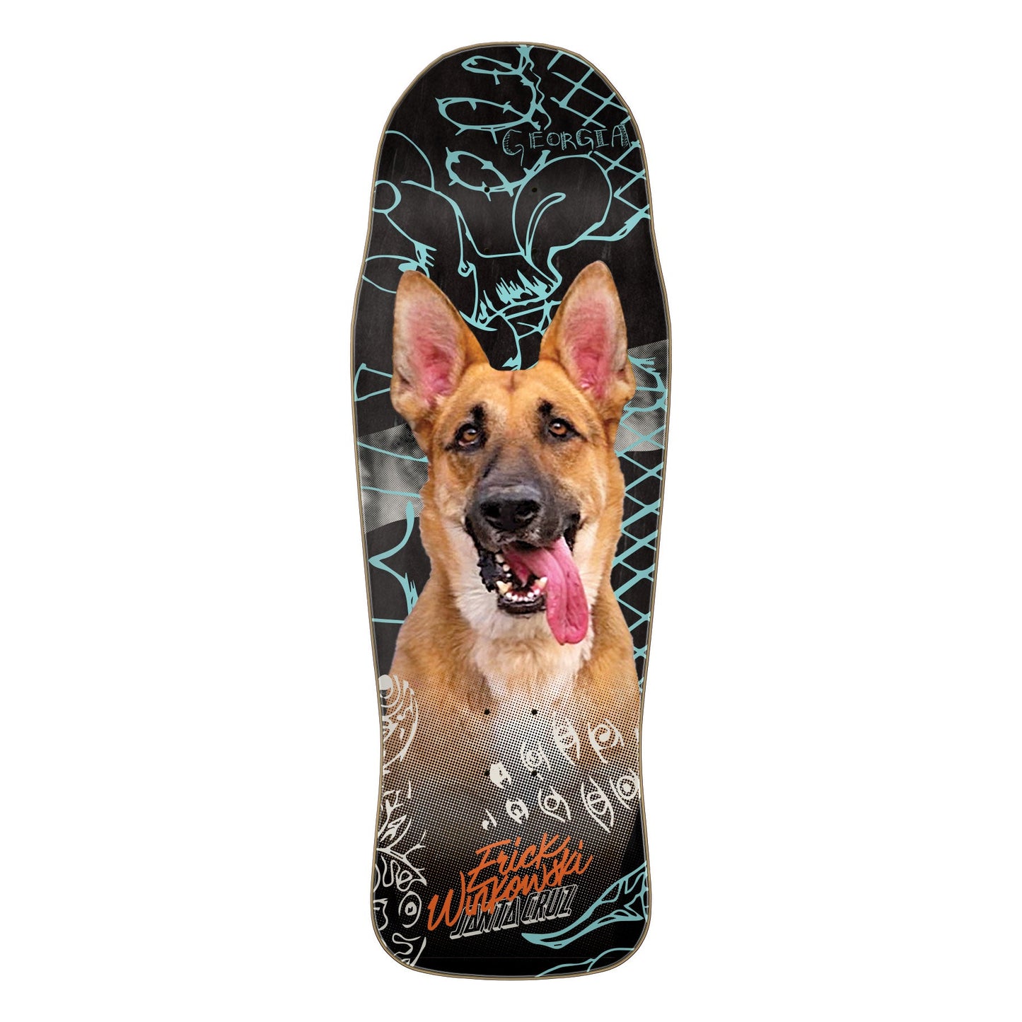 Santa Cruz Winkowski Tribute Pro Shaped 10.35" Skateboard Deck