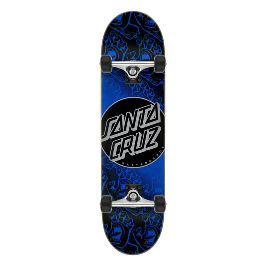 Santa Cruz Other Dot Hands Large 8.25" Complete Skateboard