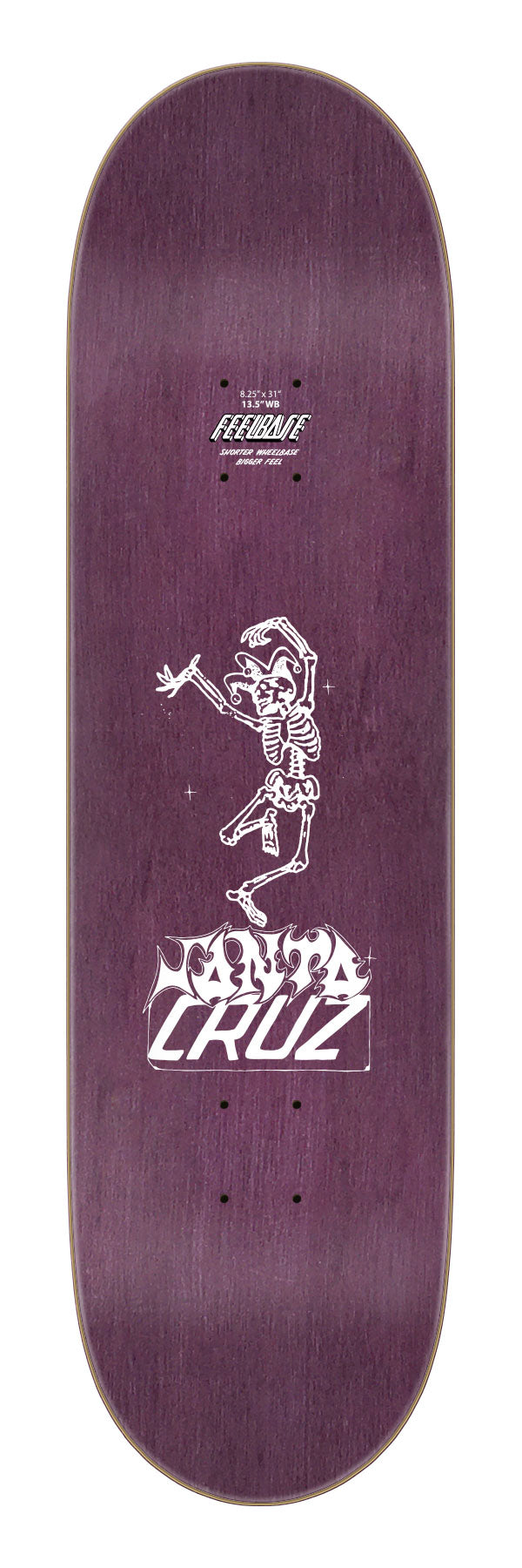 Santa Cruz Fabiana Delfino "Puppet Master" FeelBase Pro 8.25" Skateboard Deck