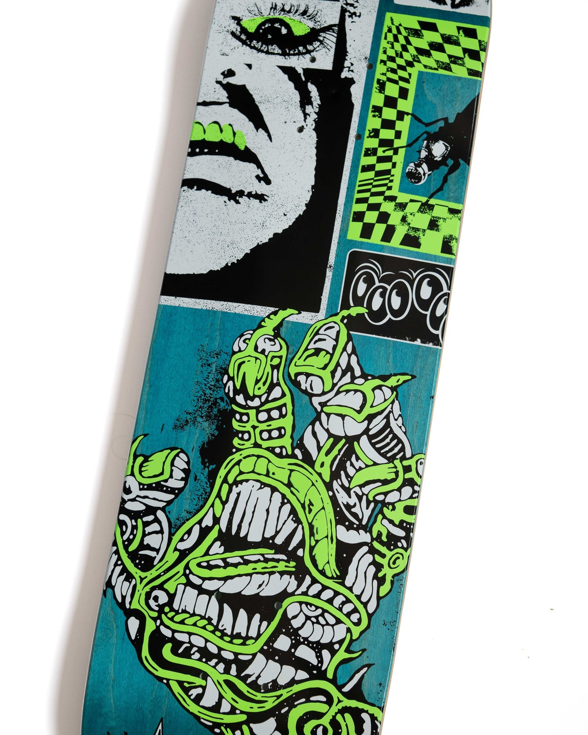 Santa Cruz "Scourge Hand" FeelBase 8" Skateboard Deck