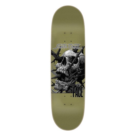 Santa Cruz Rob Pace "Deathtrap Remix" Gold 8.7" Skateboard Deck