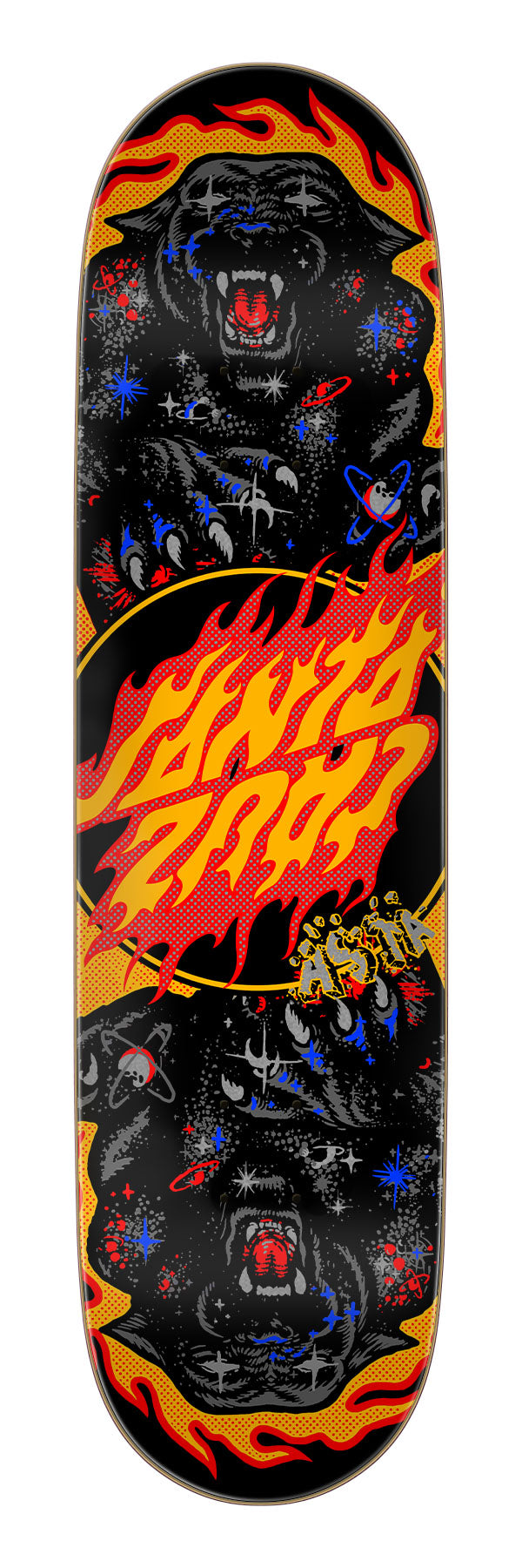 Santa Cruz Tom Asta "Cosmic Cat" 8.2" Twin Tip Skateboard Deck