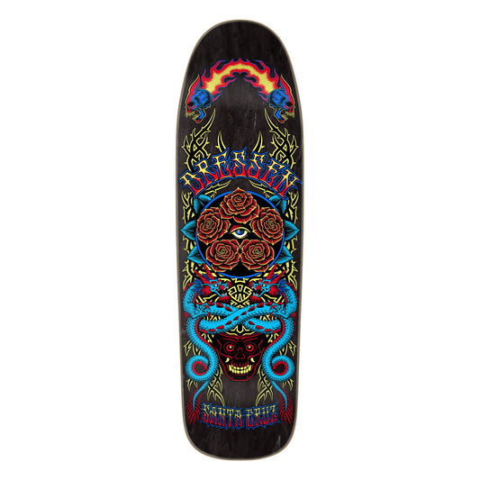 Santa Cruz Eric Dressen "Rose Crew Five" Pro Shaped 9.3" Skateboard Deck