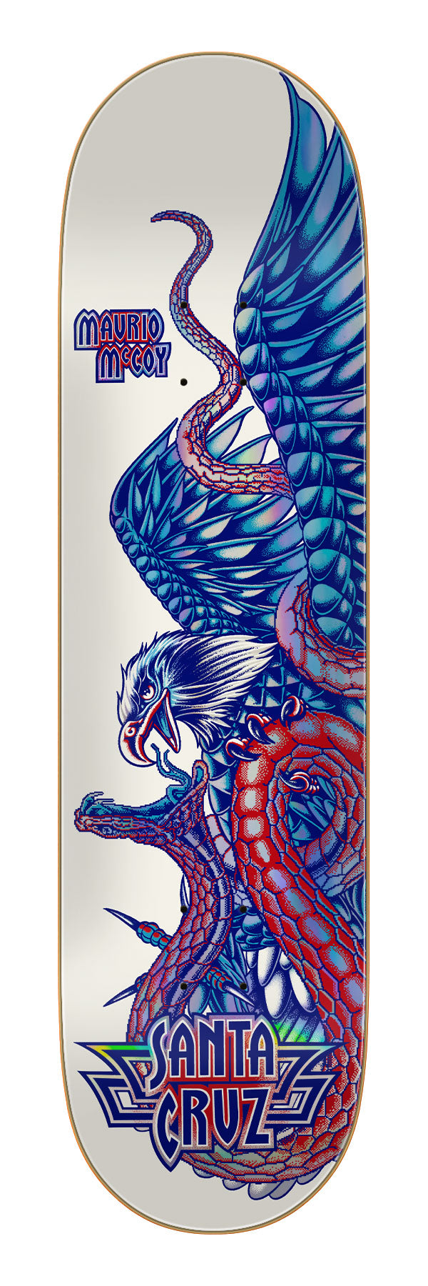 Santa Cruz Maurio McCoy "Ripping Eagle" VX Twin 8.25" Skateboard Deck