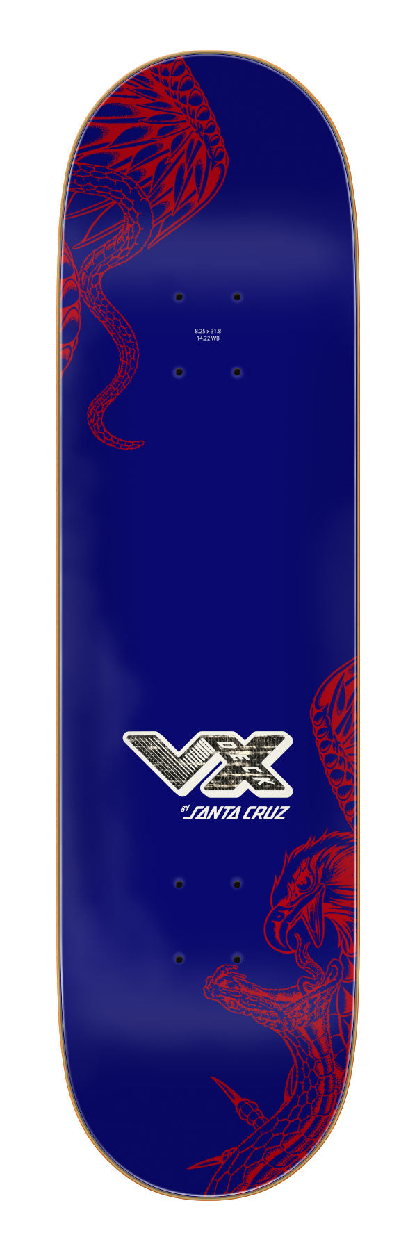 Santa Cruz Maurio McCoy "Ripping Eagle" VX Twin 8.25" Skateboard Deck