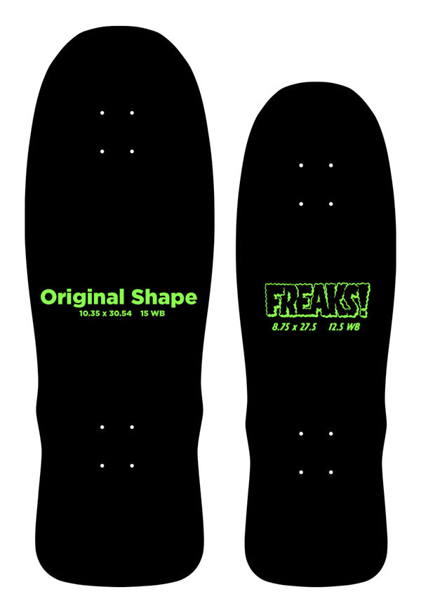 Santa Cruz Erick Winkowski "Dope Planet" Micro Freaks 8.75" Skateboard Deck