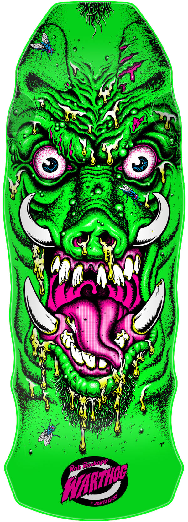 Santa Cruz Rob Roskopp "Warthog Freaks" 11" Skateboard Deck