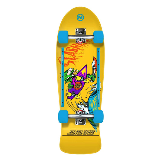 Santa Cruz Meek OG Slasher Reissue Cruzer 10.1" Complete Skateboard