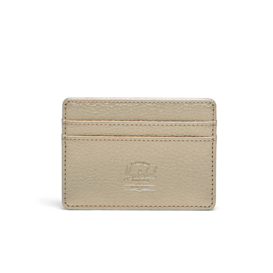 Herschel Charlie Cardholder Vegan Leather Wallet - Gold