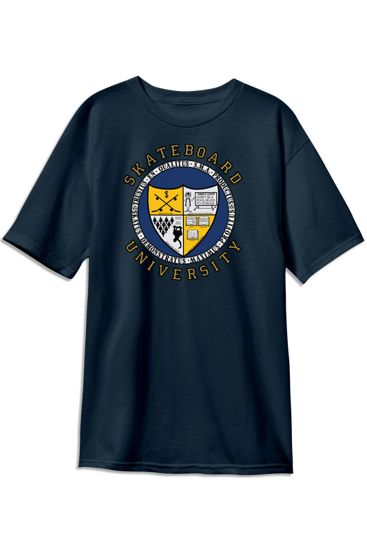 World Industries Skateboard University Premium S/S Tee - Navy