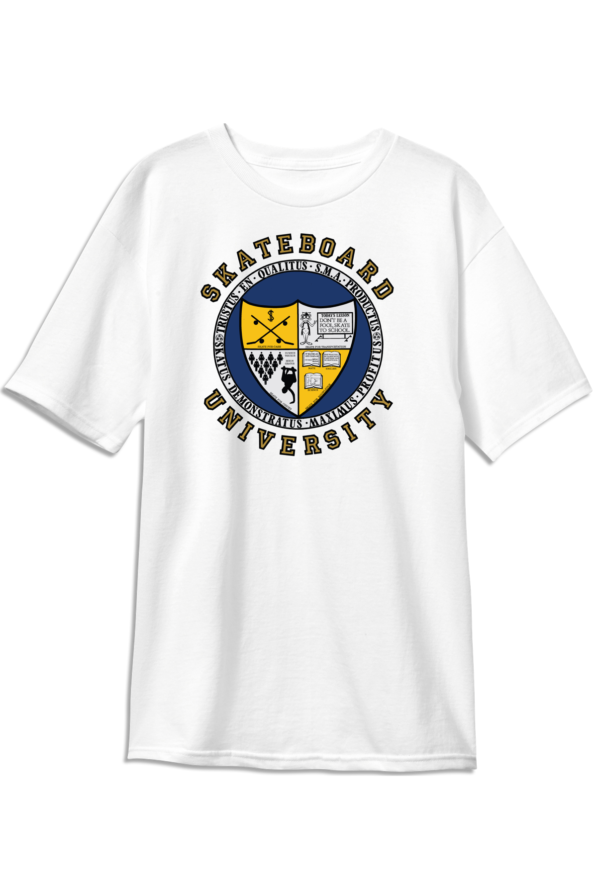 World Industries Skateboard University Premium S/S Tee - White