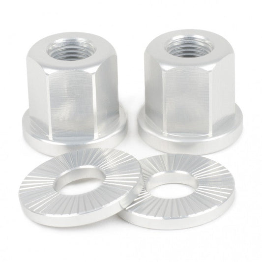 Shadow Conspiracy Featherweight Alloy Axle Nuts 3/8" - Raw Polish