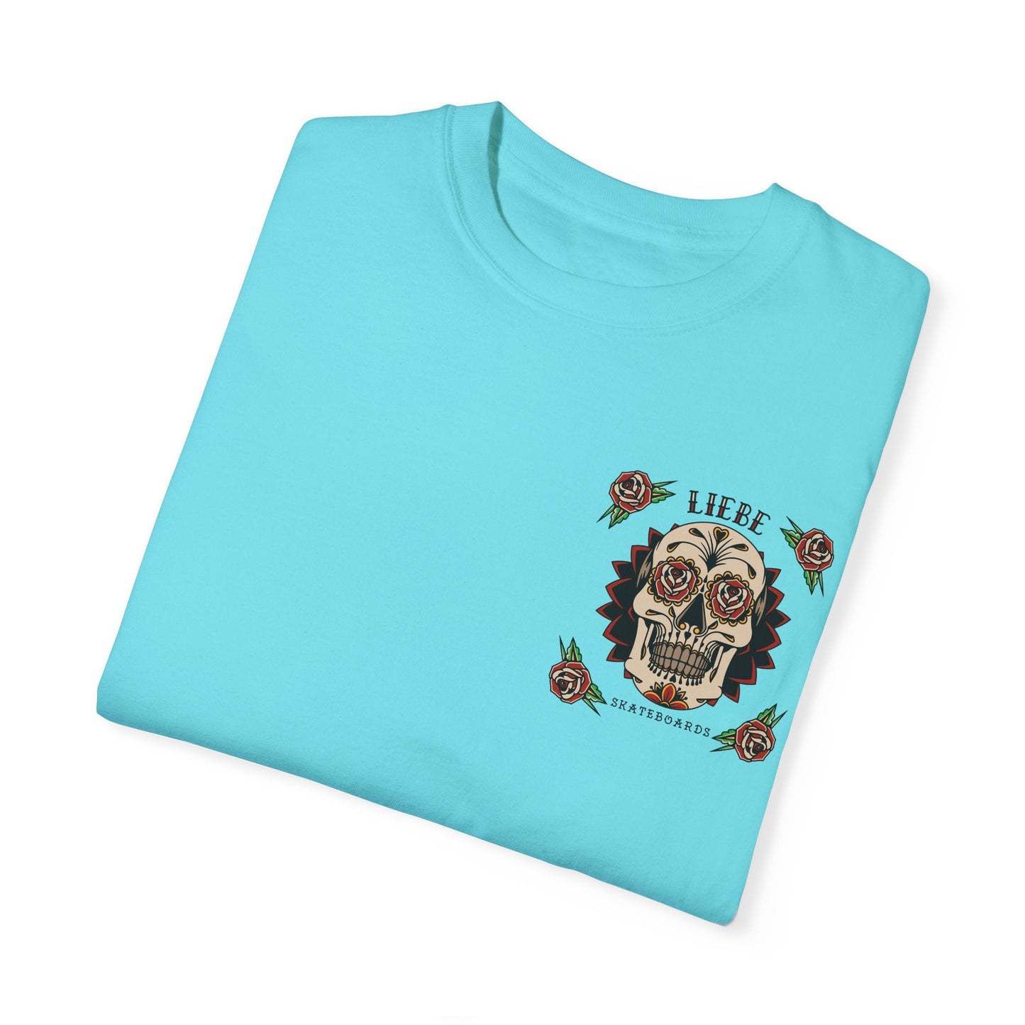 Liebe Calavera Rosa T-Shirt