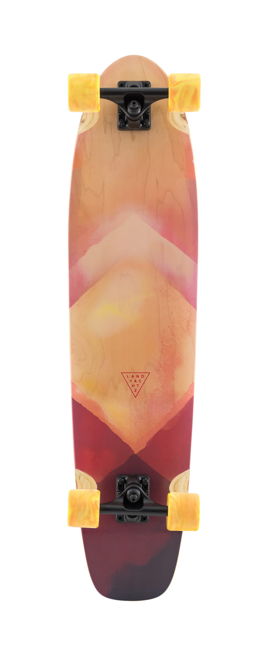 Landyachtz Ripper Watercolor Complete Longboard - Bow Shock Marketplace
