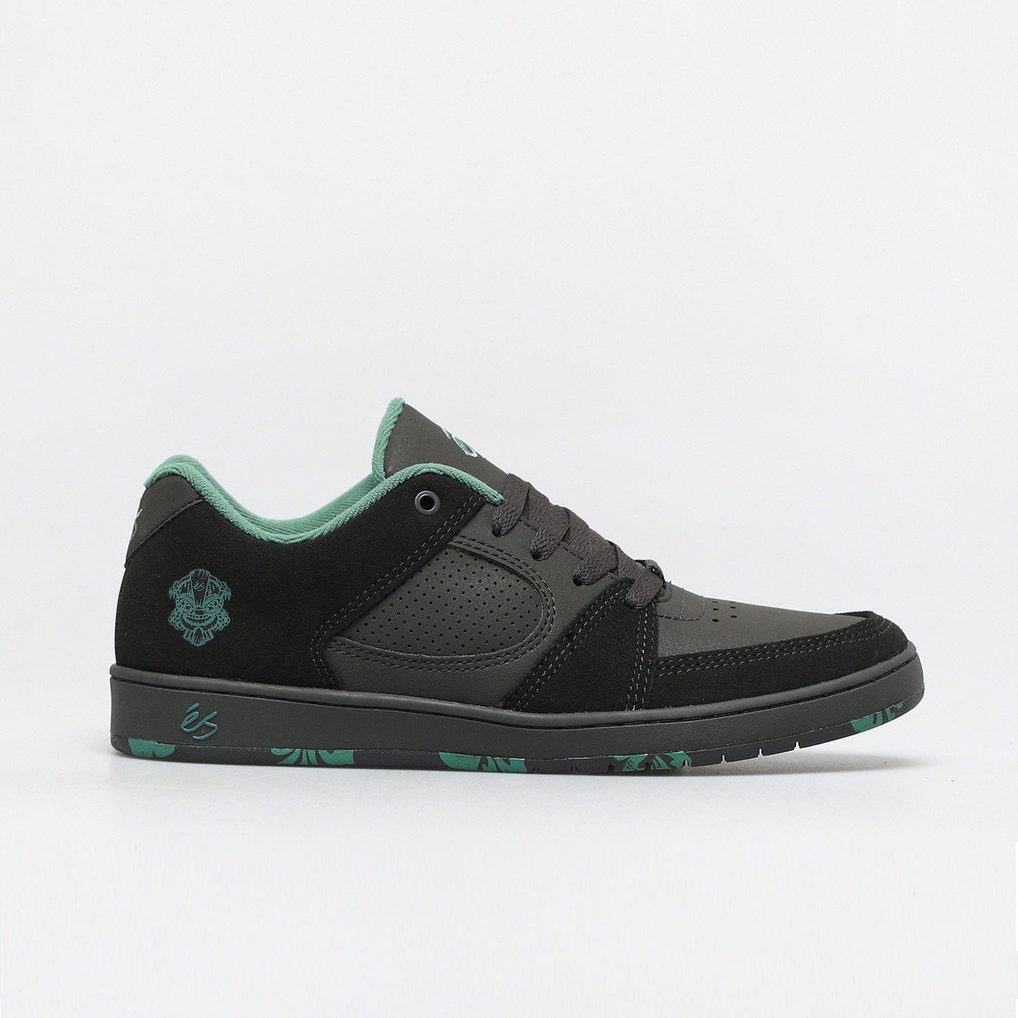éS Shoes Accel Slim - Black/Green - Bow Shock Marketplace