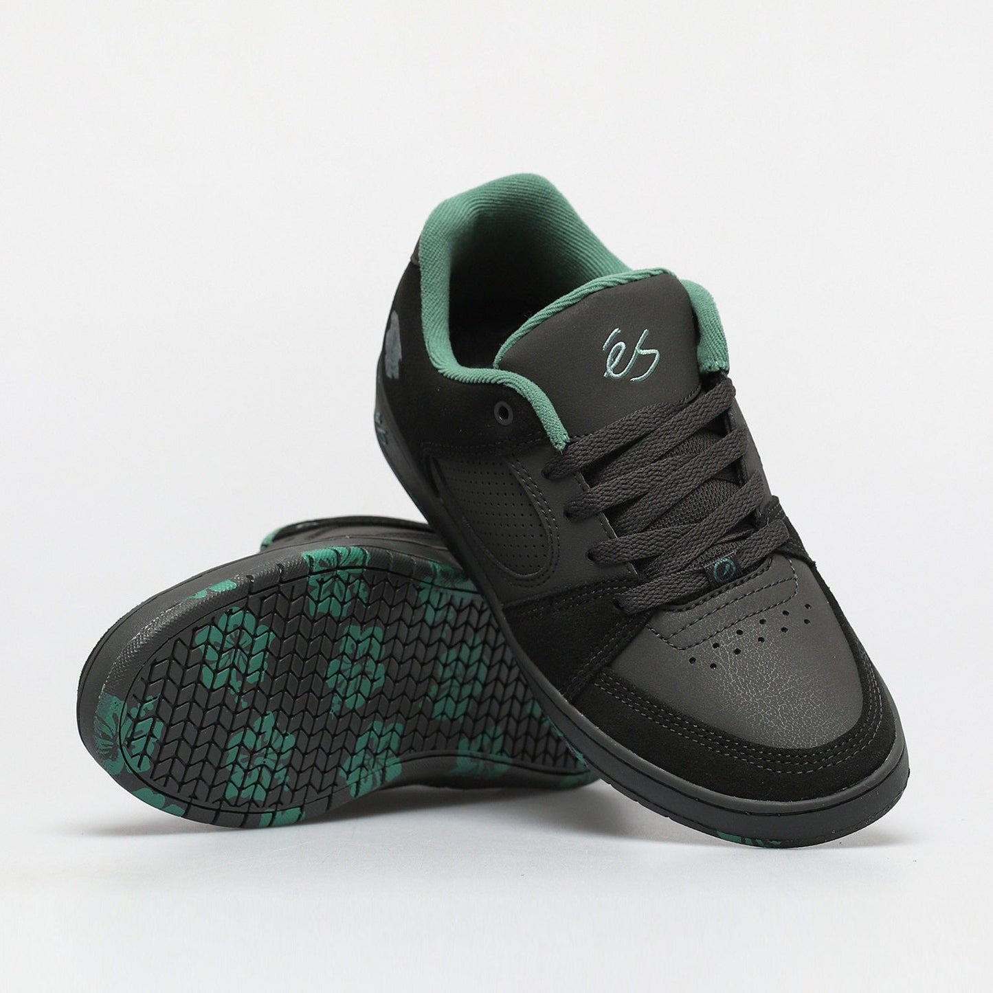 éS Shoes Accel Slim - Black/Green - Bow Shock Marketplace
