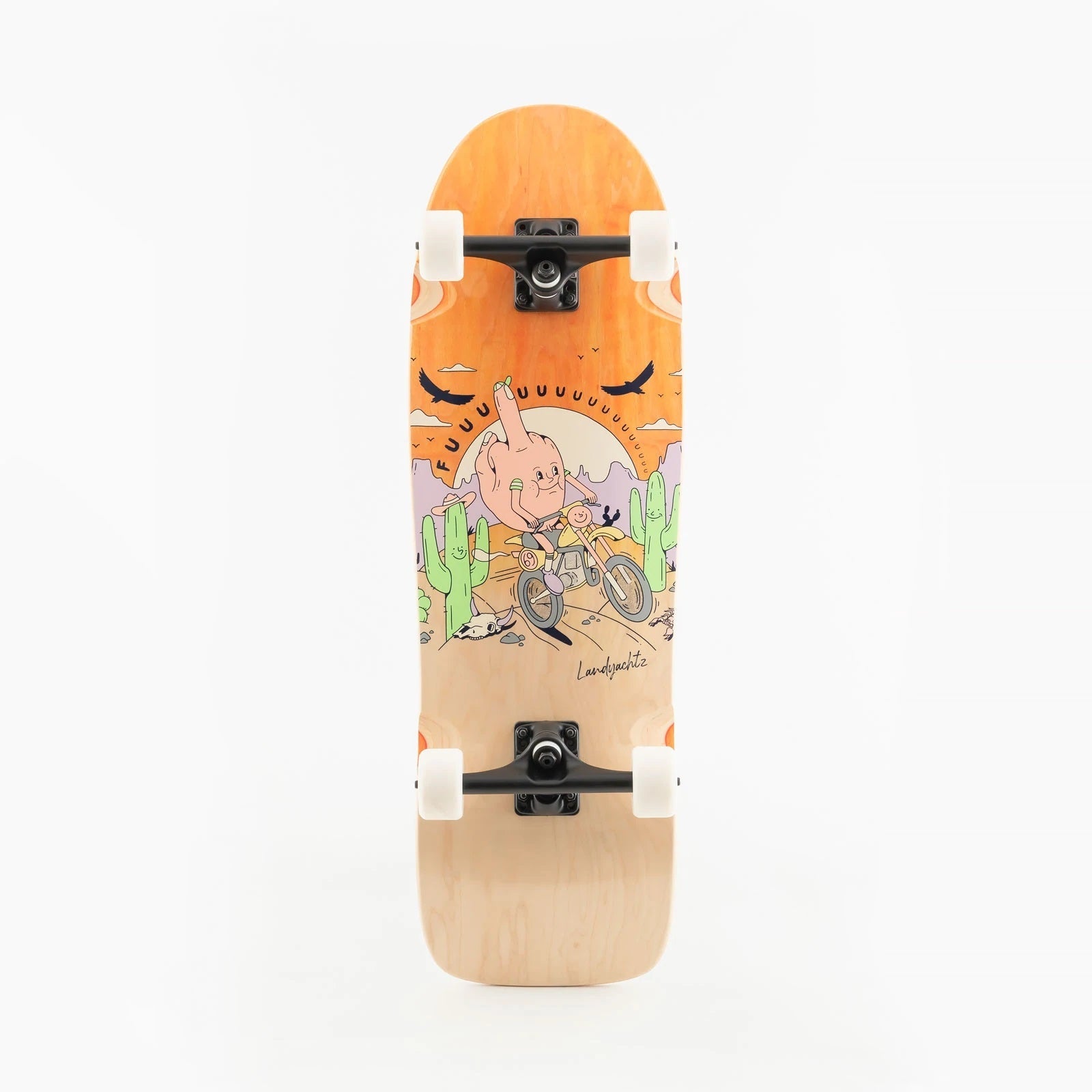 Landyachtz ATV Ditch Life Moto Fun Complete Cruiser - Bow Shock Marketplace