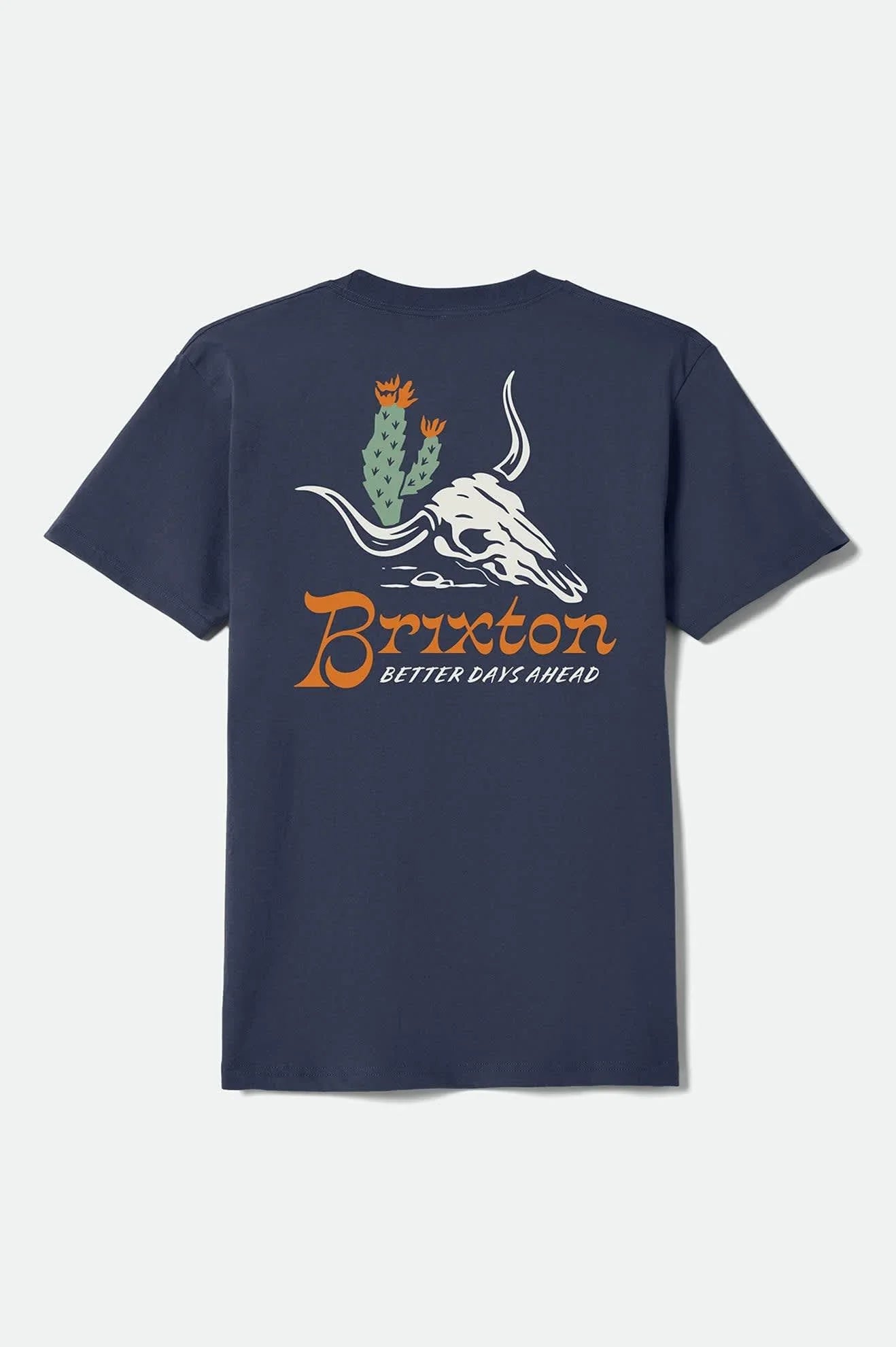 Brixton Barren Standard Navy S/s Shirt