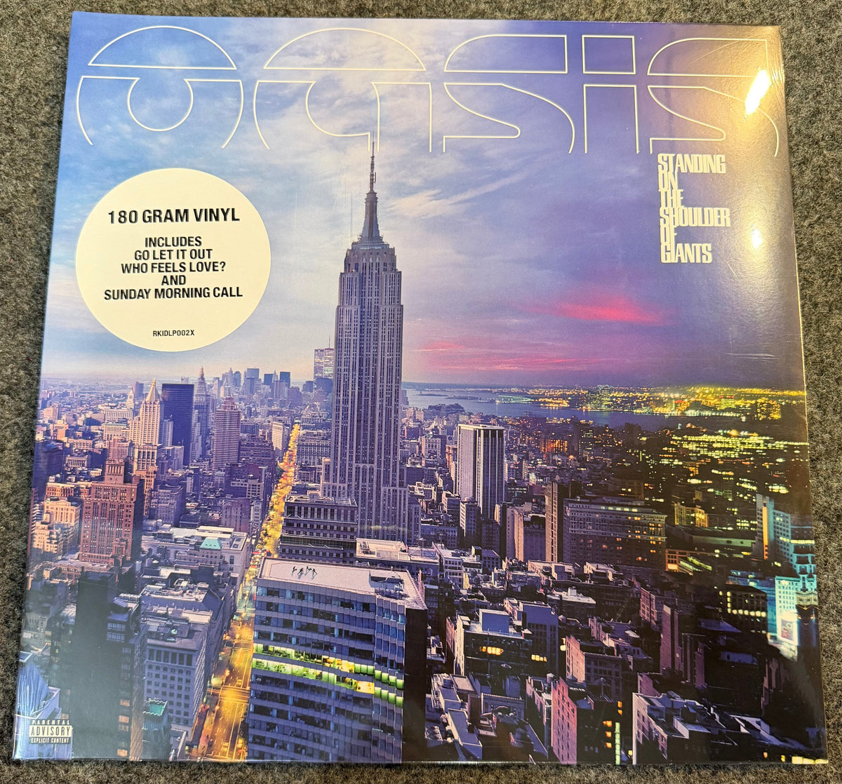 Oasis - Standing On Shoulder Of Giants [180G] Vinyl LP Record