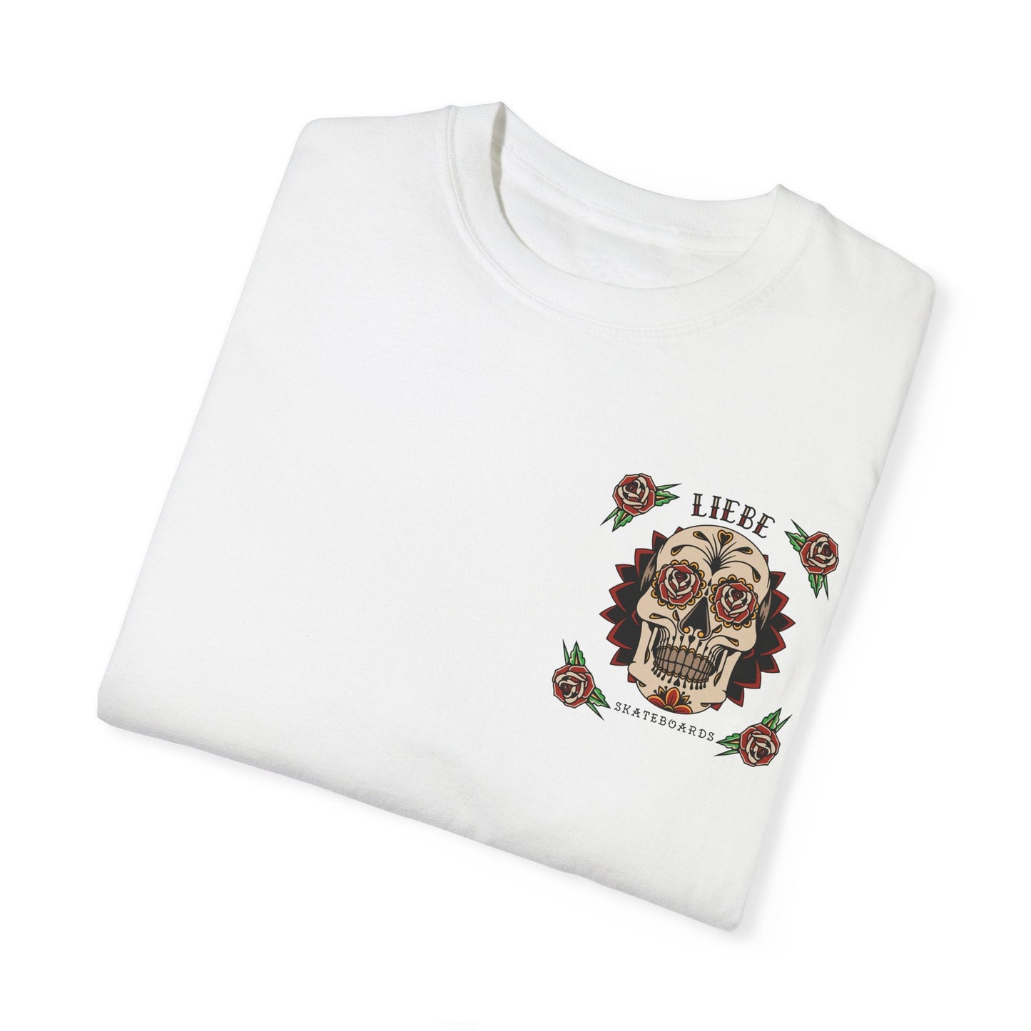 Liebe Calavera Rosa T-Shirt