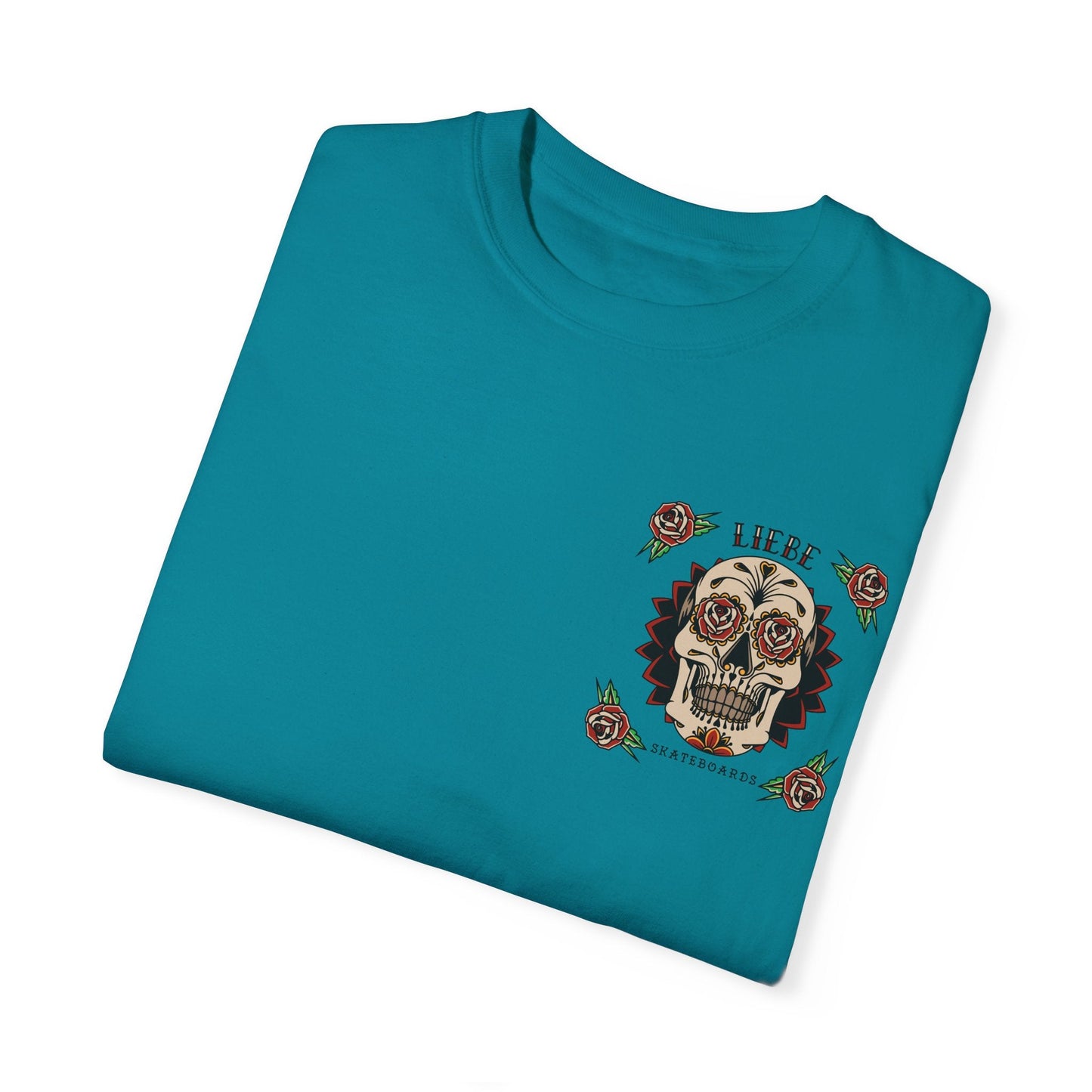 Liebe Calavera Rosa T-Shirt
