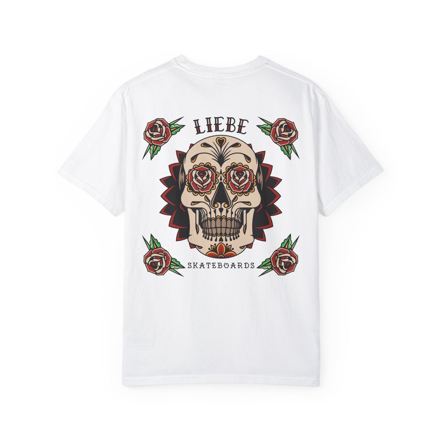 Liebe Calavera Rosa T-Shirt